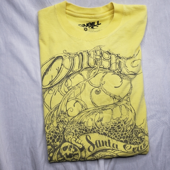 新品未使用　O'Neill SANTA CRUZ MLサイズ O'Neill | Shirts | Vintage Oneill Santa Cruz Cotton Tshirt Size M